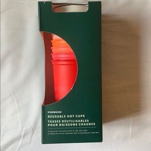 NWT Starbucks 2019 Holiday Hot Cups (6 pc)
